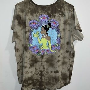 Disney Princess and the Frog Tiana Graphic Tee Sz 2XL